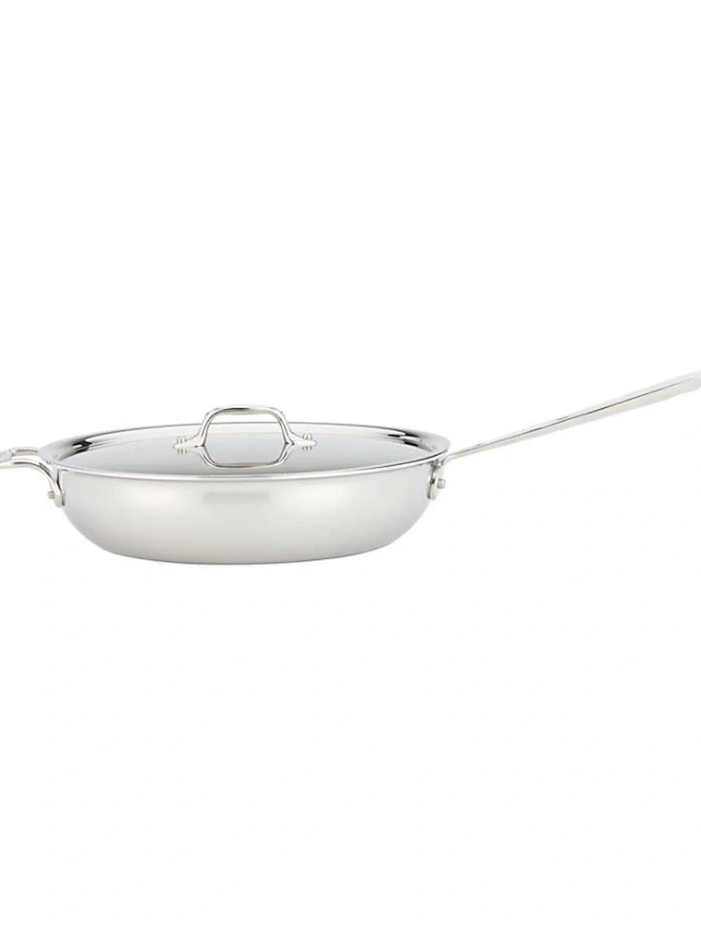 All-Clad D3 Stainless 4 Qt. Weeknight Pan with Lid BNIB